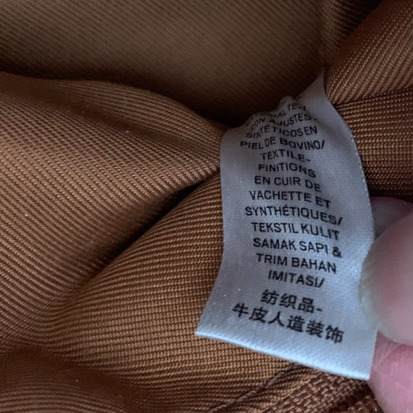 Fossil Kinley Blue Print Crossbody Purse - Picture 10 of 11